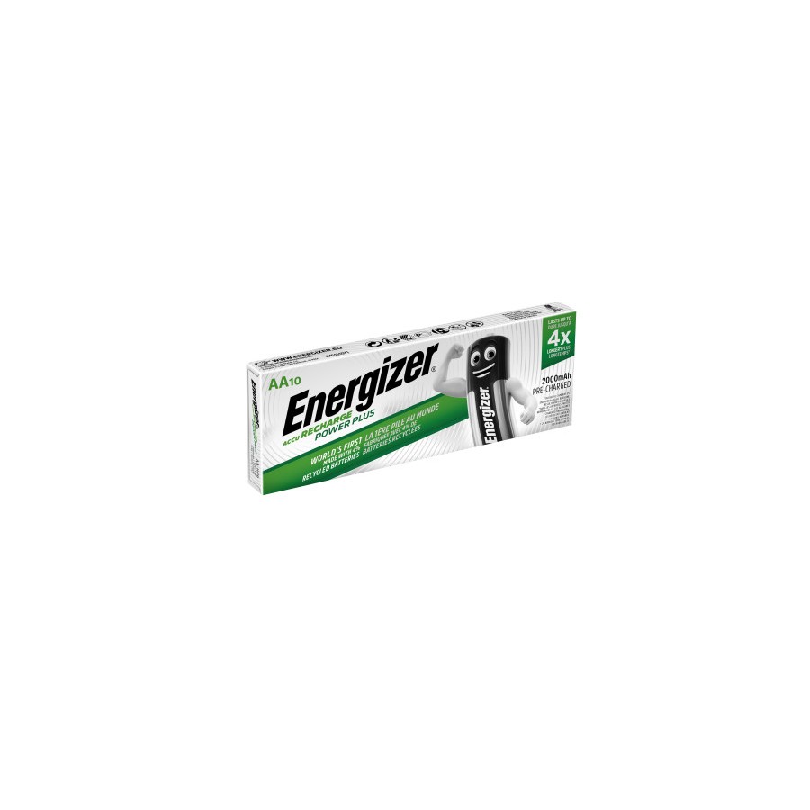 20518-PACK 10 PILAS RECARGABLES POWER PLUS NH15 - HR6 AA 2000mAh 1,2V ENERGIZER E300626804 20518-PACK 10 PILAS RECARGABLES POWER PLUS NH15 - HR6 AA 2000mAh 1,2V ENERGIZER E300626804