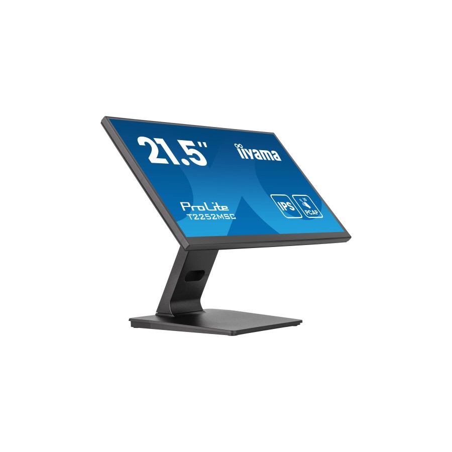 20531-iiyama ProLite T2252MSC-B2AG pantalla para PC 54,6 cm (21.5") 1920 x 1080 Pixeles Full HD LCD Pantalla tactil Negr