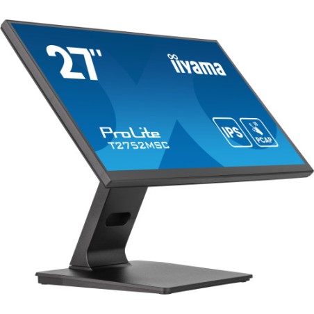 20535-iiyama ProLite T2752MSC-B1AG pantalla para PC 68,6 cm (27") 1920 x 1080 Pixeles Full HD LED Pantalla tactil Negro