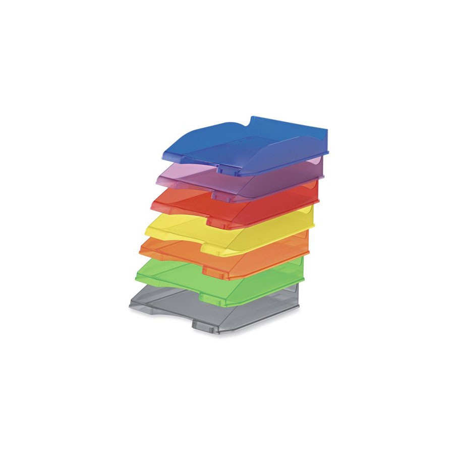 2063-BANDEJA APILABLE DE PLASTICO 350X250X65 MM. COLOR AZUL OSC. TRANSLUCIDO FAIBO 93TR-62 2063-BANDEJA APILABLE DE PLASTICO 350X250X65 MM. COLOR AZUL OSC. TRANSLUCIDO FAIBO 93TR-62