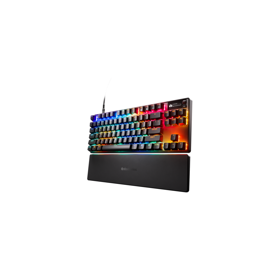 20736-Steelseries APEX PRO TKL GEN 3 teclado Juego USB Ingles de EE. UU. Negro
