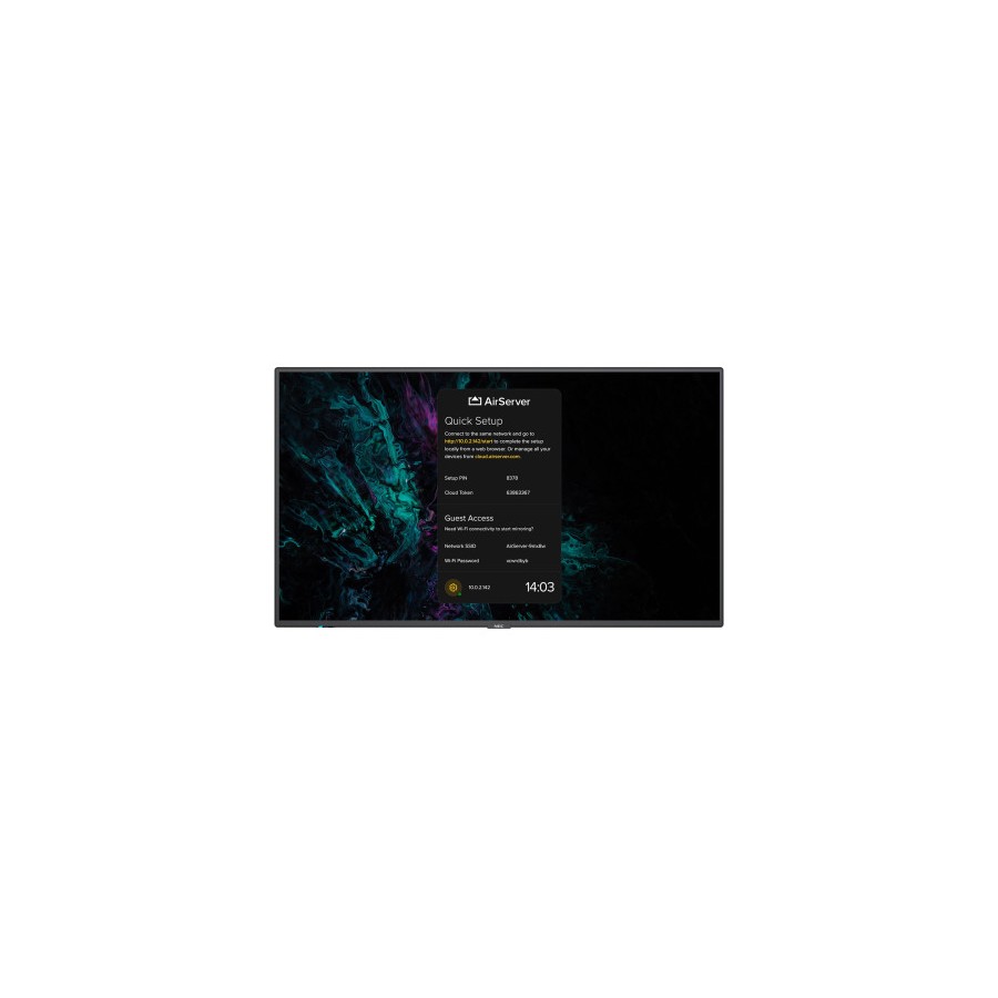 20806-NEC MultiSync M551 Pantalla plana para senalizacion digital 139,7 cm (55") IPS Wifi 500 cd / m2 Negro 24/7