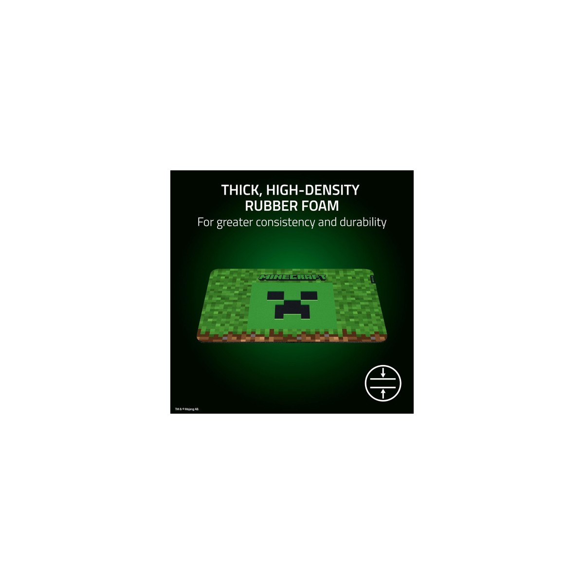 ALFOMBRILLA RAZER GIGANTUS V2 MEDIUM MINECRAFT EDIT RZ02 03333800 R3M1
