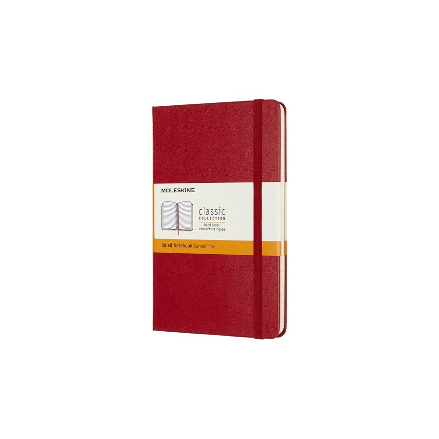 21-LIBRETA CLASICA TAPA DURA ROJA M (11,5X18CM) RAYADA MOLESKINE QP050F2 21-LIBRETA CLASICA TAPA DURA ROJA M (11,5X18CM) RAYADA MOLESKINE QP050F2
