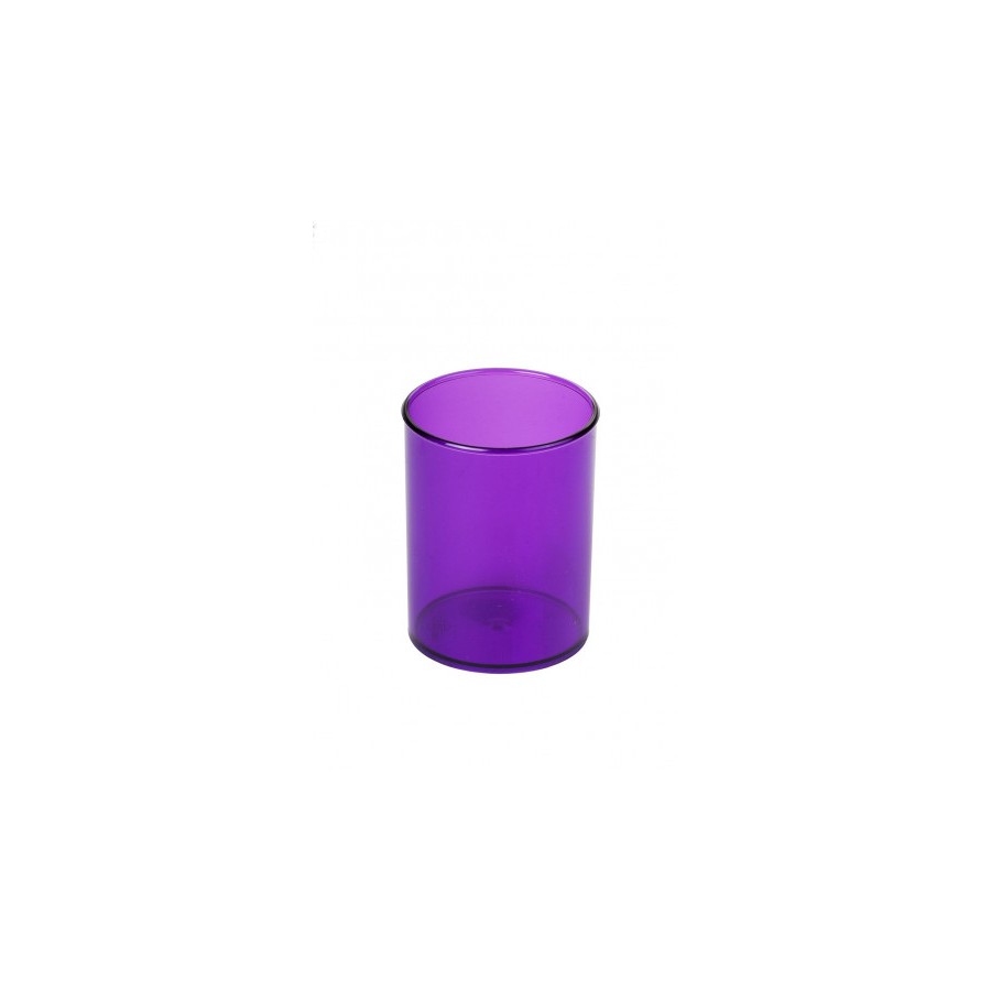 2100-CUBILETE DE PLASTICO 78 MM. DIAMETRO X 100 MM. ALTO TRANSPARENTE VIOLETA FAIBO 205-58 2100-CUBILETE DE PLASTICO 78 MM. DIAMETRO X 100 MM. ALTO TRANSPARENTE VIOLETA FAIBO 205-58