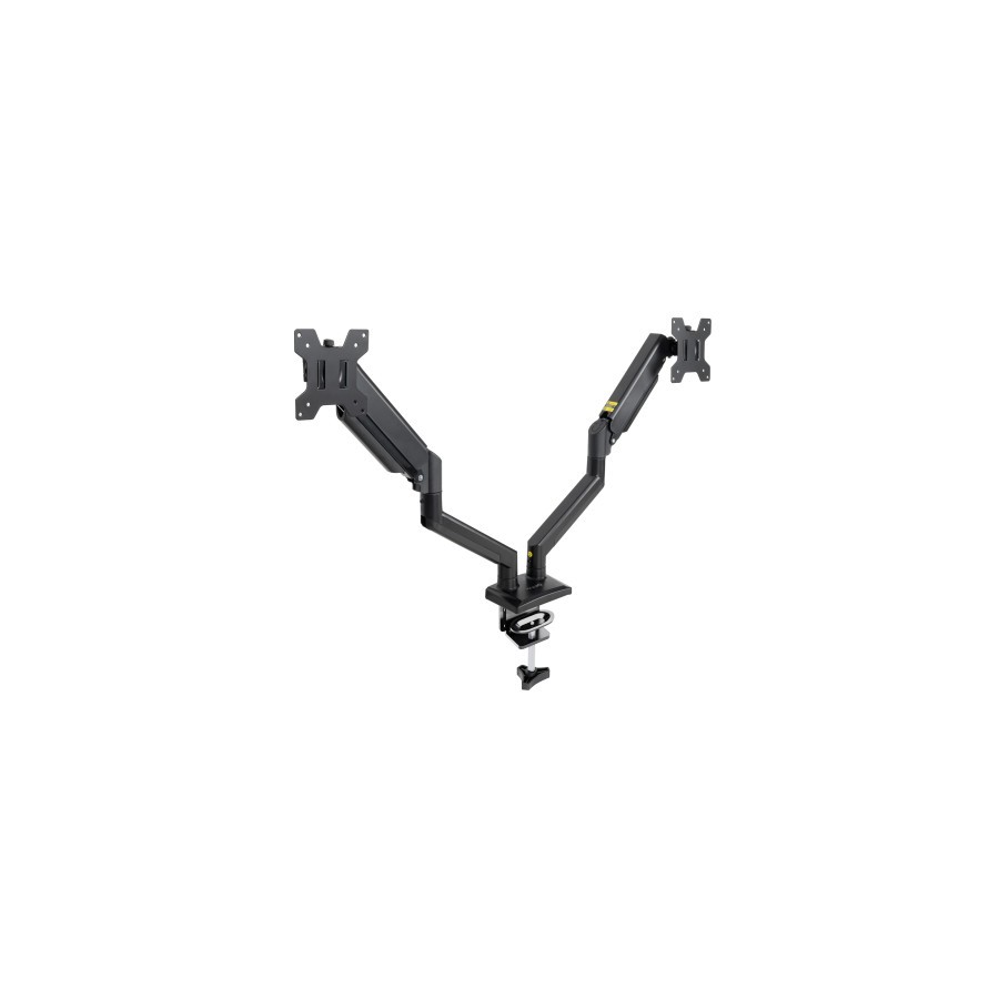 21167-TooQ DB1434TNR-B soporte para monitor 86,4 cm (34") Escritorio Negro
