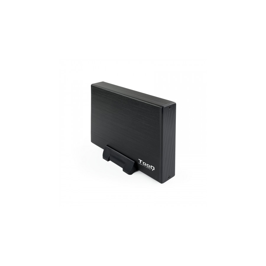 21191-TooQ CAJA HDD 3,5" SATA A USB 2.0/3.0 NEGRA
