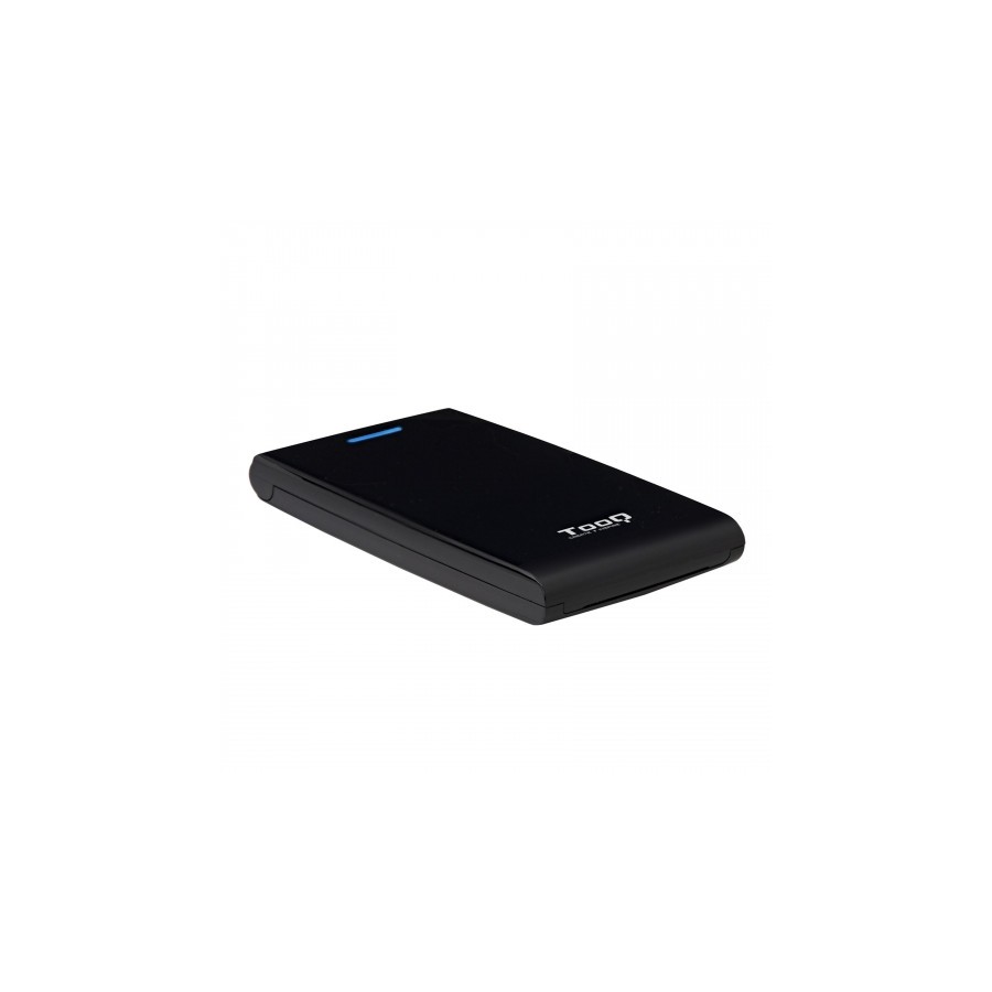 21197-TooQ CAJA HDD 2,5" SATA A USB 2.0/USB 3.0 NEGRA