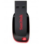 21208-Sandisk Cruzer Blade unidad flash USB 64 GB USB tipo A 2.0 Negro, Rojo