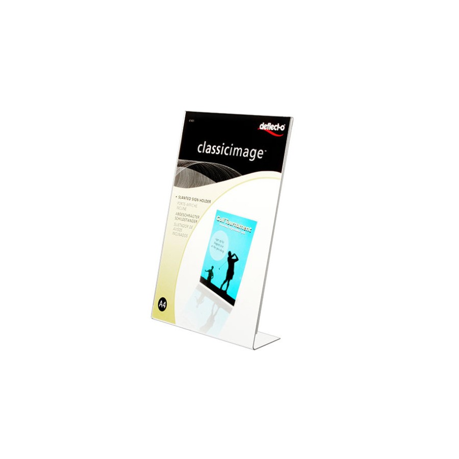 2121-Deflecto 47401 caballete para poster 2121-Deflecto 47401 caballete para poster