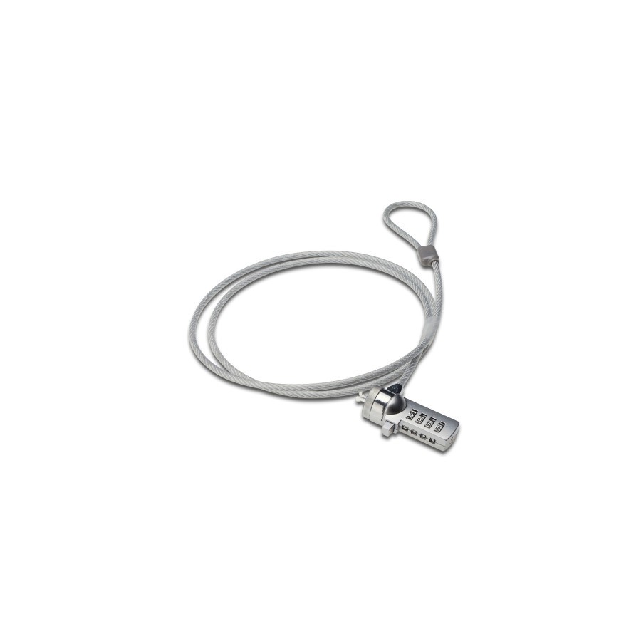 21273-Ewent EW1241 cable antirrobo Plata 1,5 m 21273-Ewent EW1241 cable antirrobo Plata 1,5 m