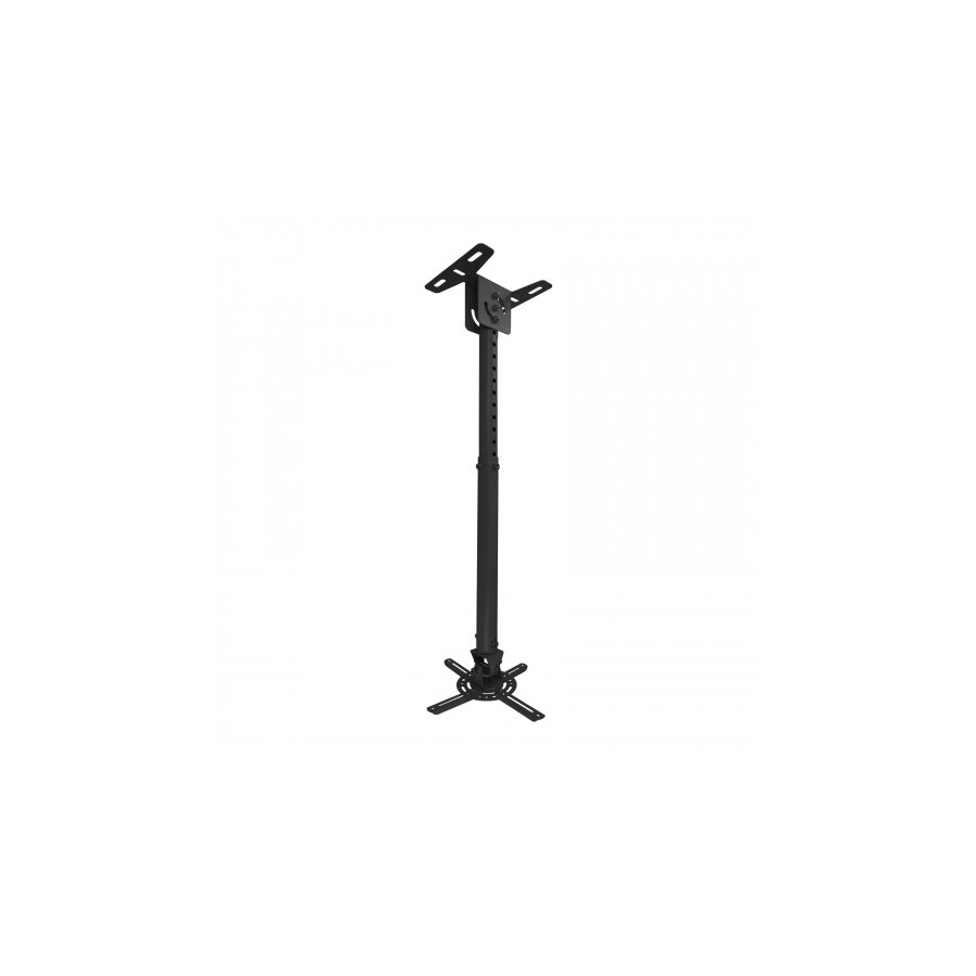 21390-TooQ SOPORTE UNIVERSAL DE TECHO GIRATORIO 360o E INCLINABLE PARA PROYECTOR NEGRO