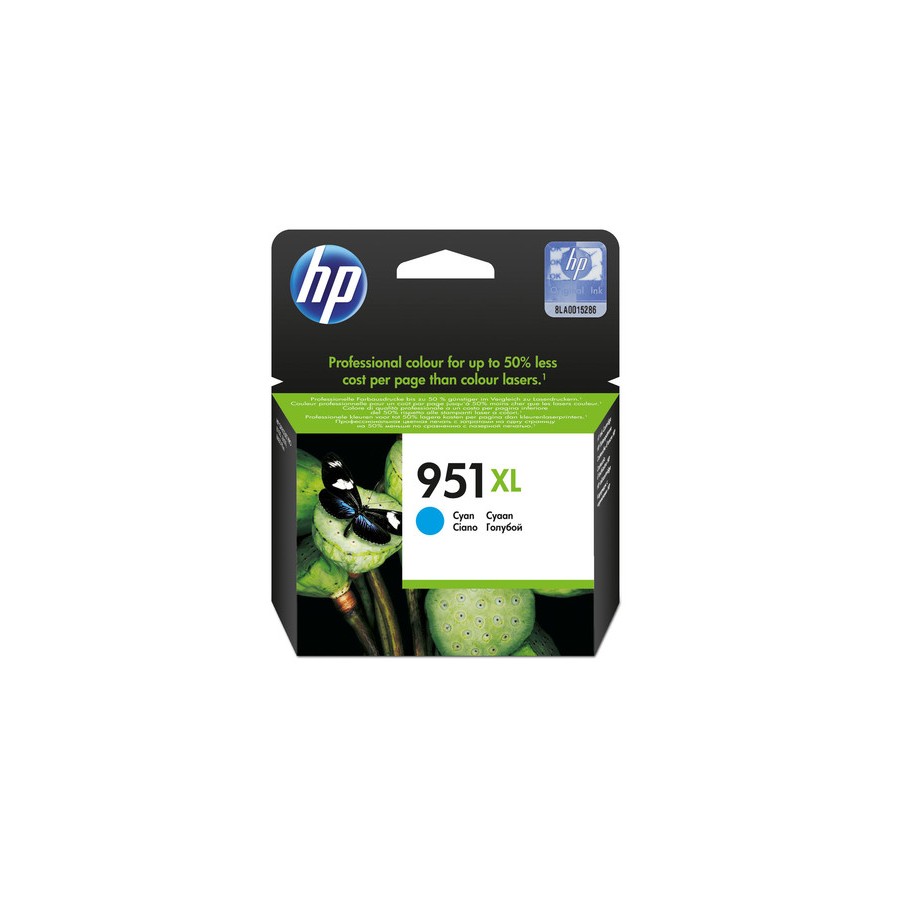 21446-HP 951XL CARTUCHO DE TINTA HP951XL CIAN (CN046AE)