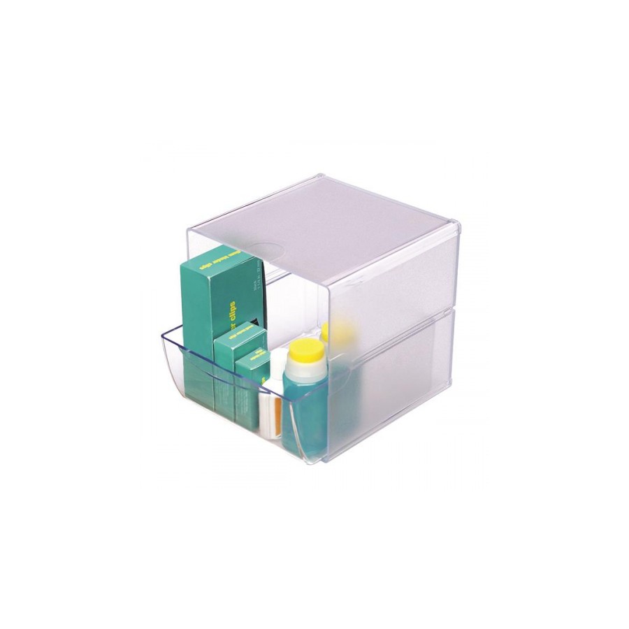 2145-ORGANIZADOR MODULAR CON UN CAJON DE 16,5X14,5X7 CM TRANSPARENTE DEFLECTO 350801 2145-ORGANIZADOR MODULAR CON UN CAJON DE 16,5X14,5X7 CM TRANSPARENTE DEFLECTO 350801