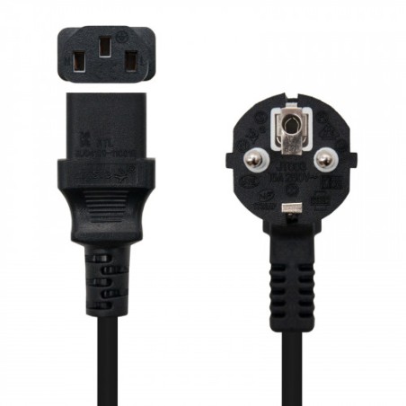 21517-Nanocable CABLE ALIM CPU CEE7/M-C13/H 1.5 M