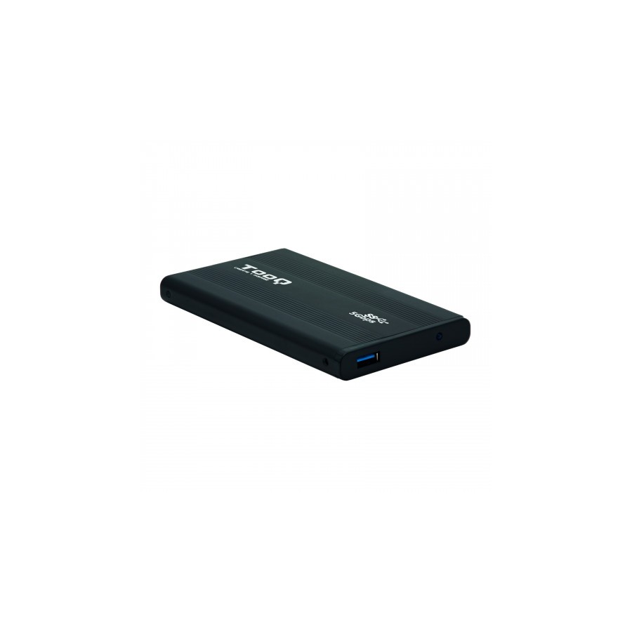 21625-TooQ TQE-2524B caja para disco duro externo 2.5" Caja de disco duro (HDD) Negro