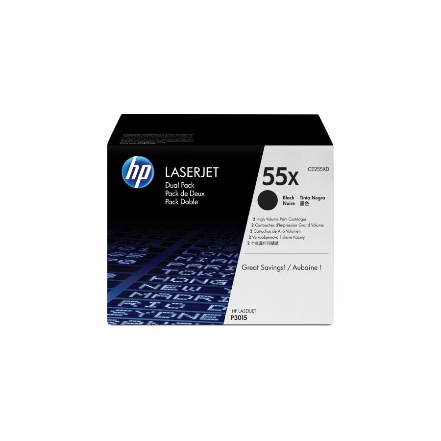 21785-HP 55X TONER HP55X NEGRO (CE255XD)