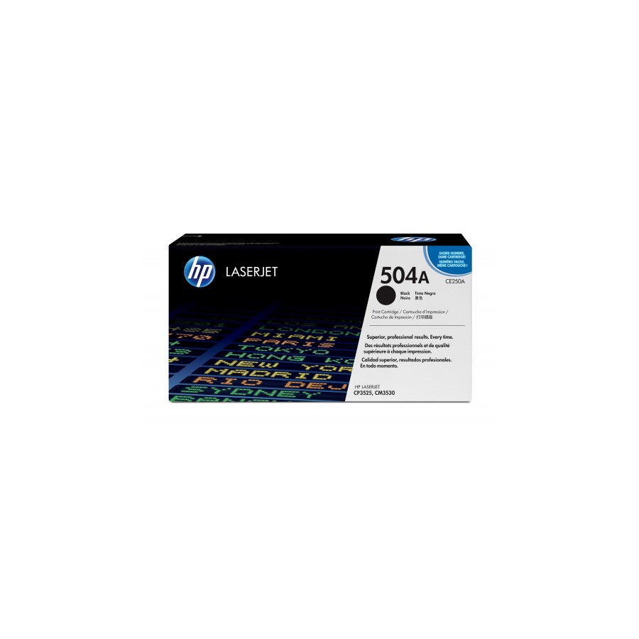 21801-HP 504A TONER HP504A NEGRO (CE250A)