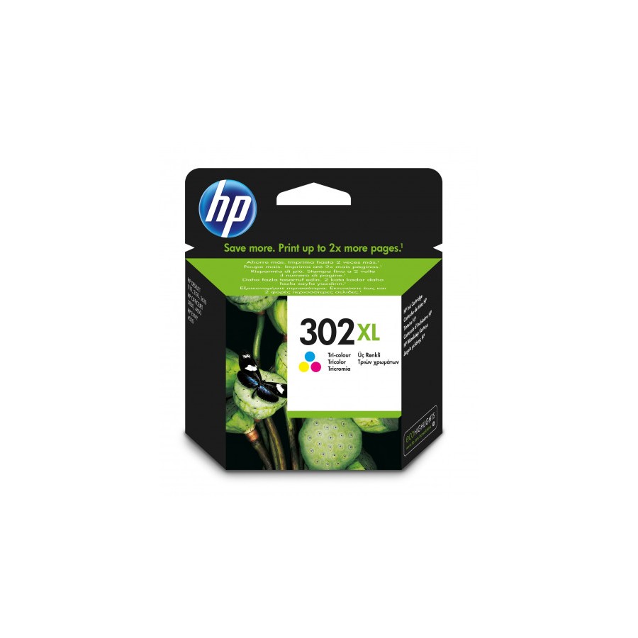 21807-HP 302XL CARTUCHO DE TINTA TRICOLOR HP302XL (F6U67AE)