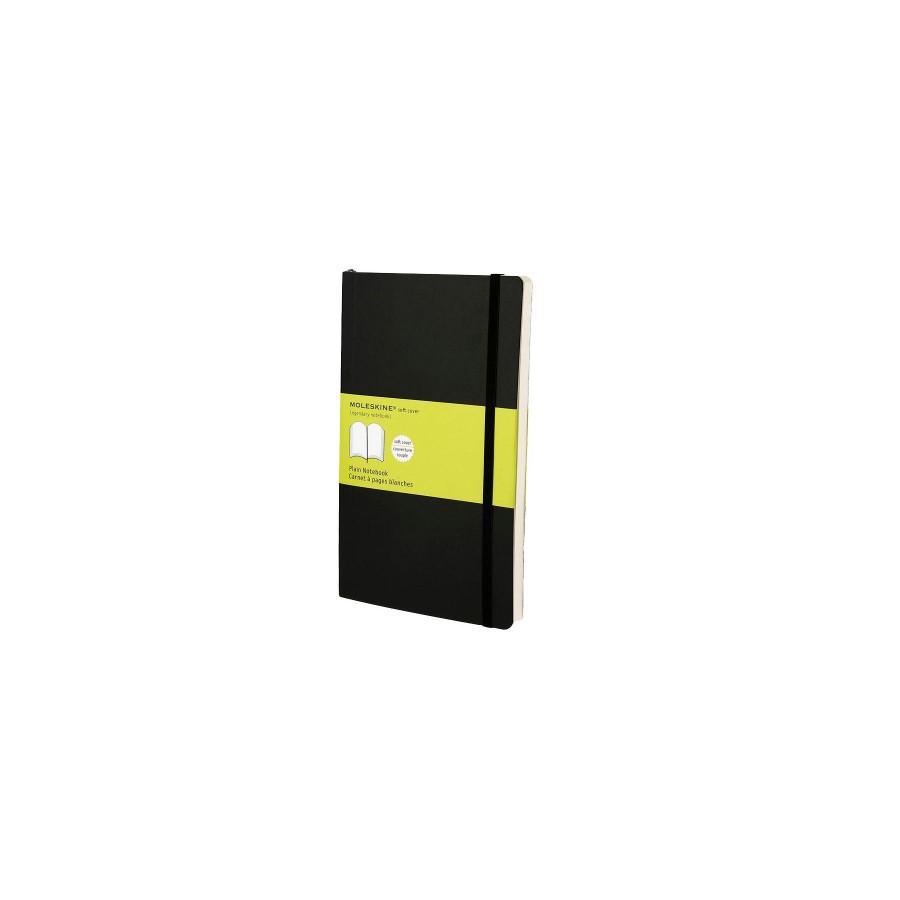 21909-LIBRETA CLASICA TAPA BLANDA NEGRA L (13X21CM) LISA MOLESKINE QP618