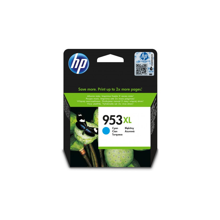 21961-HP 953XL CARTUCHO DE TINTA HP953XL CIAN (F6U16AE)