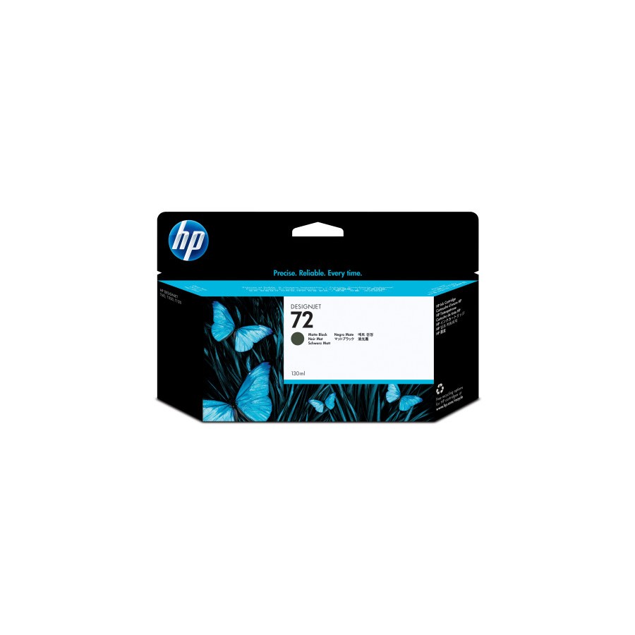 21993-(D) HP DESIGNJET T610/1100 CARTUCHO NEGRO MATE No72 (130ML)