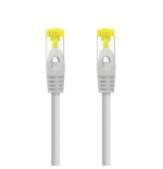 2200-Nanocable Cable de red latiguillo RJ45 LSZH Cat.6A SFTP AWG26, Gris, 10 m
