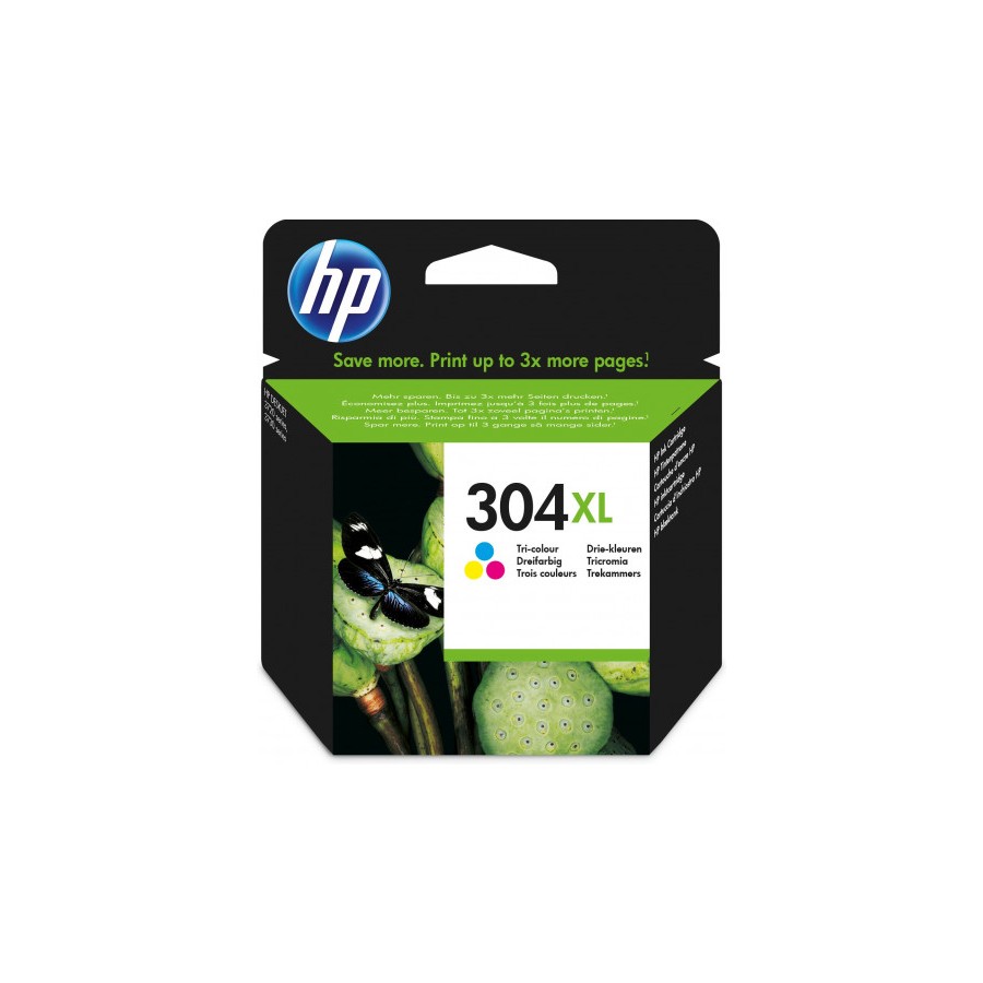 22020-HP 304XL CARTUCHO DE TINTA HP304XL TRICOLOR (N9K07AE)