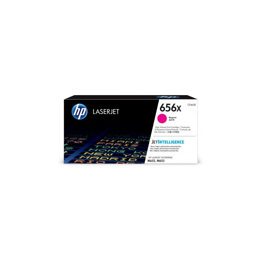2240-HP TONER 656X MAGENTA ALTA CAPACIDAD LASERJET M652 (CF463X) 2240-HP TONER 656X MAGENTA ALTA CAPACIDAD LASERJET M652 (CF463X)