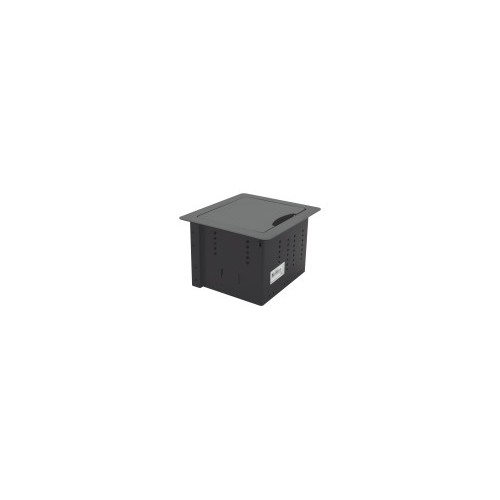 22525-Kramer Electronics TBUS-1N(B) Escritorio Caja de cables Negro 1 pieza(s)