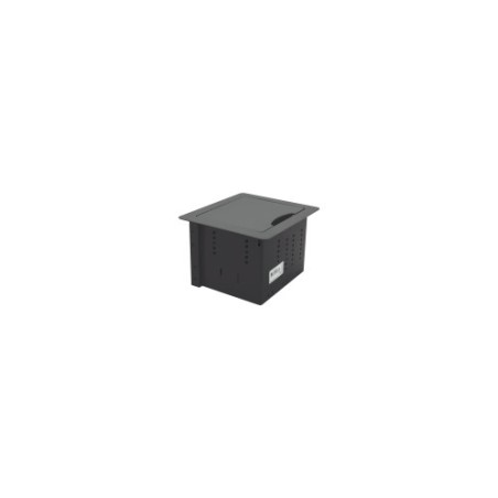 22525-Kramer Electronics TBUS-1N(B) Escritorio Caja de cables Negro 1 pieza(s)