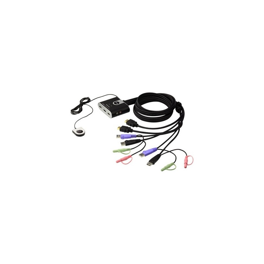 22559-Aten CS692 interruptor KVM Negro