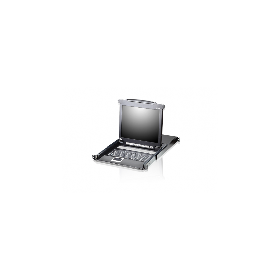 22624-Aten CL5708M interruptor KVM Montaje en rack Negro
