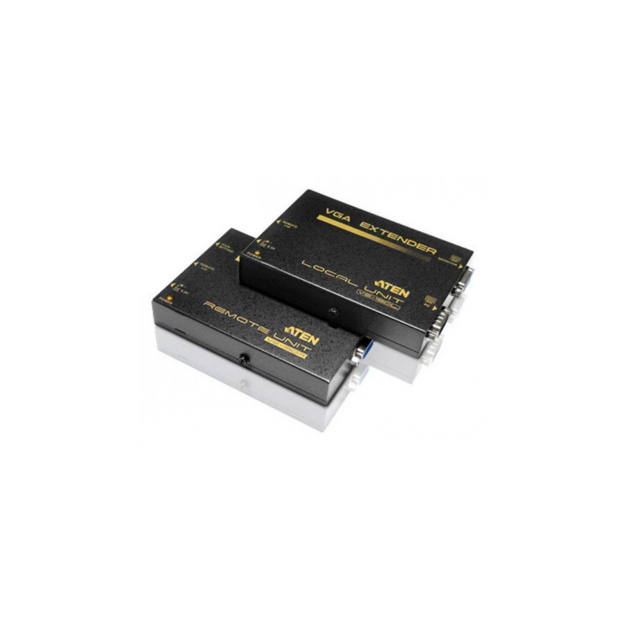 22642-Aten VE150A extensor audio/video Transmisor y receptor de senales AV Negro