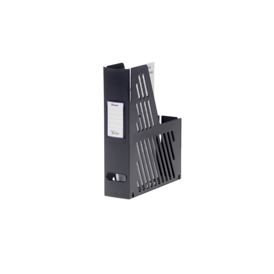 22819-REVISTERO CON IDENTIFICADOR 240X75X315 MM COLO NEGRO ARCHIVO 2000 2005 NE