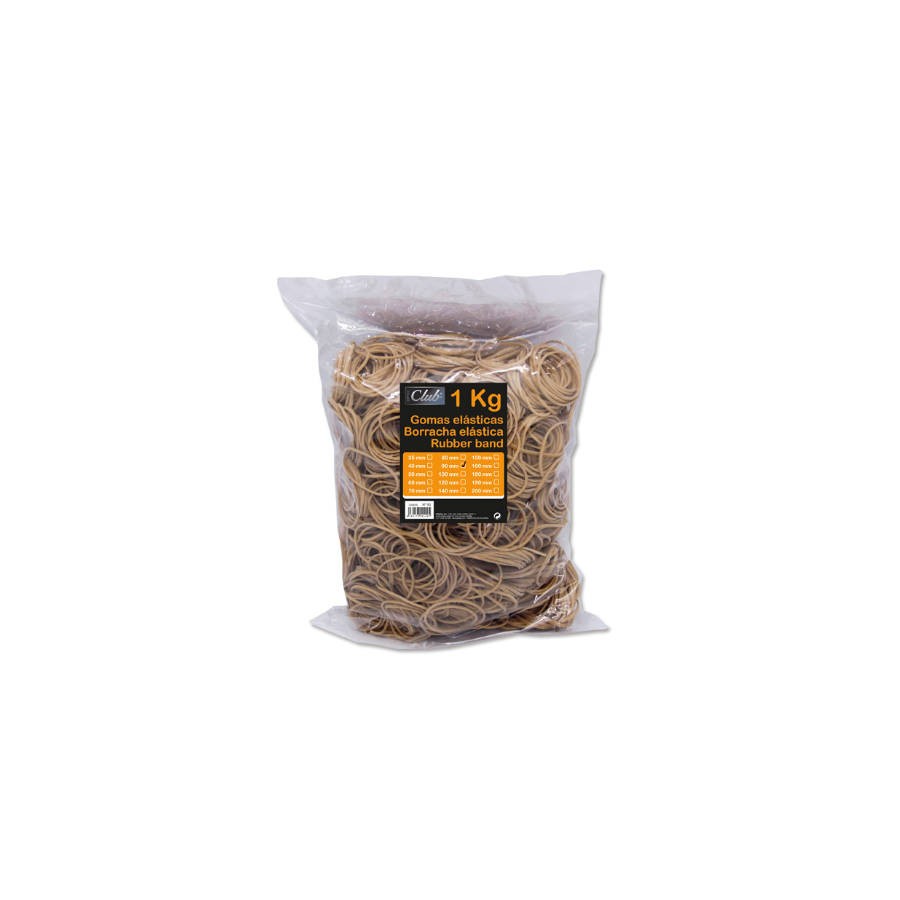 22979-BOLSA 1 KG. GOMAS ELASTICAS No 90 DE 9 CM. LARGO OFFICE CLUB 320429 22979-BOLSA 1 KG. GOMAS ELASTICAS No 90 DE 9 CM. LARGO OFFICE CLUB 320429