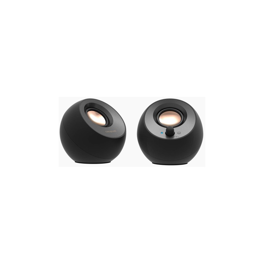 23034-Creative Labs Pebble V3 altavoz Negro Inalambrico y alambrico 8 W