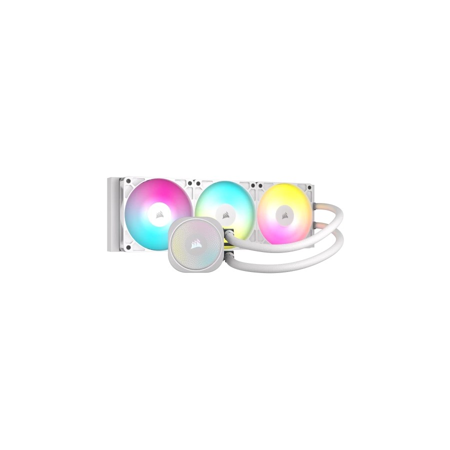 23054-Corsair NAUTILUS 360 RS ARGB Liquid Procesador Refrigerador de aire Blanco 1 pieza(s)