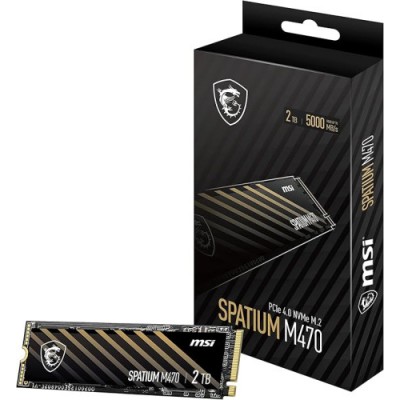 SSD MSI SPATIUM M470 Pro PCIe 40 NVMe M2 2TB