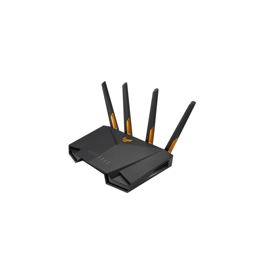 23174-ASUS 90IG0790-MO3B00 router inalambrico Gigabit Ethernet Doble banda (2,4 GHz / 5 GHz) Negro, Naranja