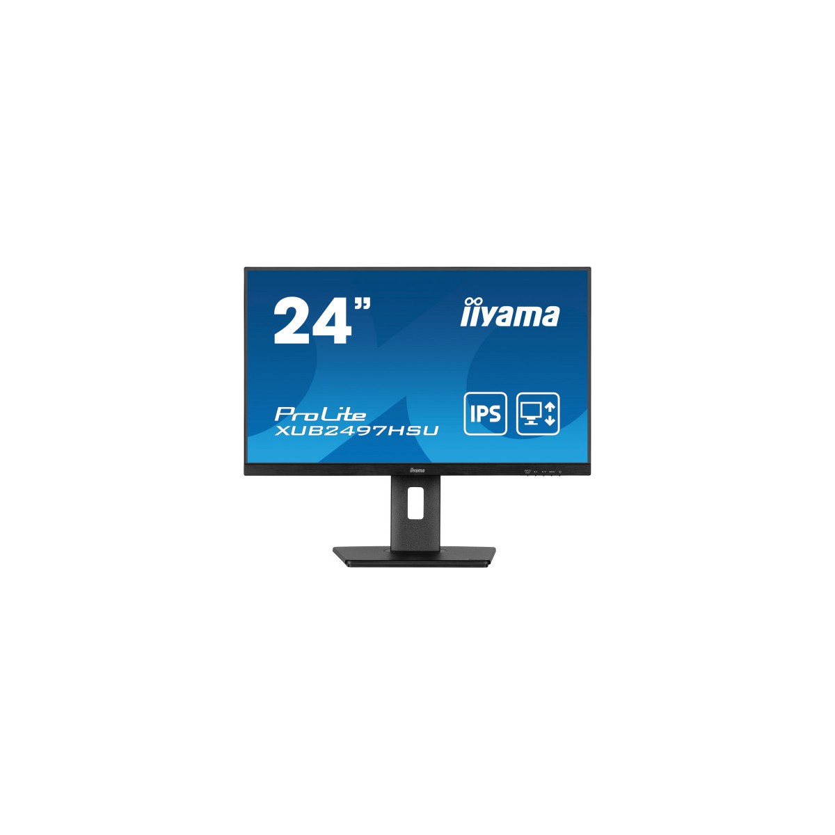IIYAMA PANTALLA 24 IPS CON SOPORTE REGULABLE EN ALTURA Y FRECUENCIA DE ACTUALIZACIoN DE 100HZ