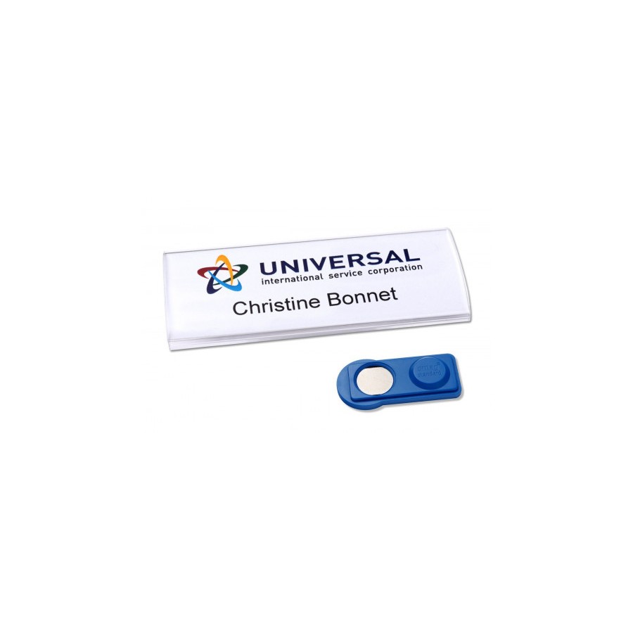 2323-CAJA 10 PORTANOMBRES PROFIL BADGE CON IMAN-27 X 75 MM AVERY 4836-M 2323-CAJA 10 PORTANOMBRES PROFIL BADGE CON IMAN-27 X 75 MM AVERY 4836-M