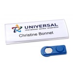 2323-CAJA 10 PORTANOMBRES PROFIL BADGE CON IMAN-27 X 75 MM AVERY 4836-M