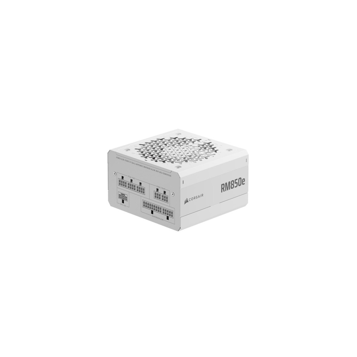 FUENTE ALIMENT CORSAIR RM850E 2025 80 GOLD FULL MODULAR ATX 30 850 WATT BLANCA CP 9020293 EU