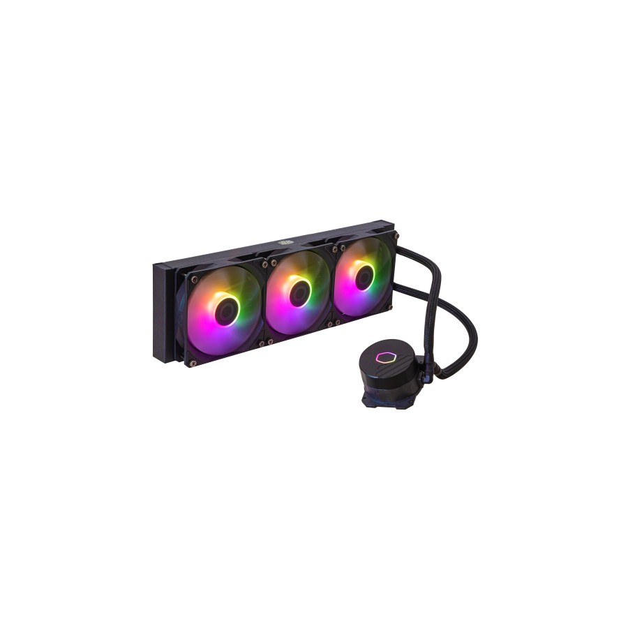 23424-Cooler Master MasterLiquid 360L Core ARGB Carcasa del ordenador, Procesador Kit de refrigeracion liquida 12 cm Neg