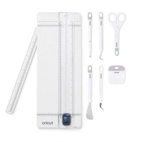 23516-Cricut Essential Tool Set Juego de herramientas esenciales Blanco 7 pieza(s)