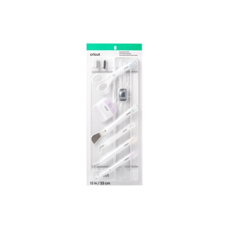 23517-Cricut Essential Tool Set Juego de herramientas esenciales Blanco 7 pieza(s)
