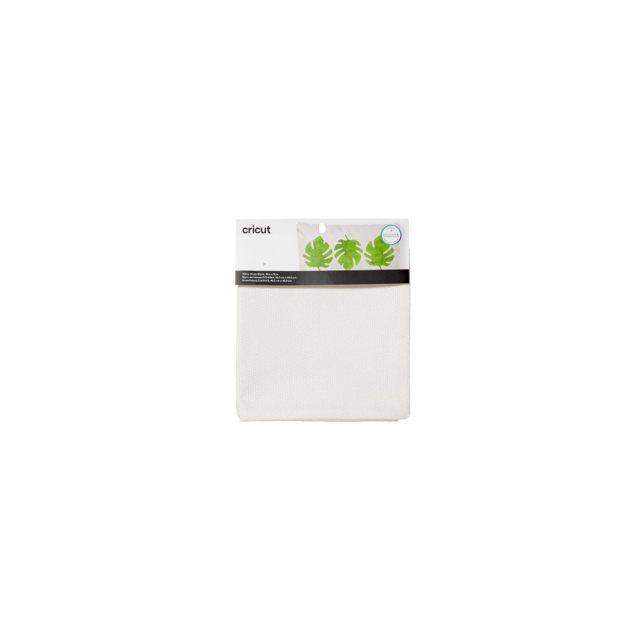 23645-Cricut 2007484 funda de almohada Crema de color Poliester