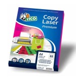 2373-CAJA 70 HOJAS ETIQUETAS NARANJA FLUORESCENTE CON ESQUINAS REDONDAS-LASER/INYECCION DE TINTA/FOTOCOPIADORAS-200X142