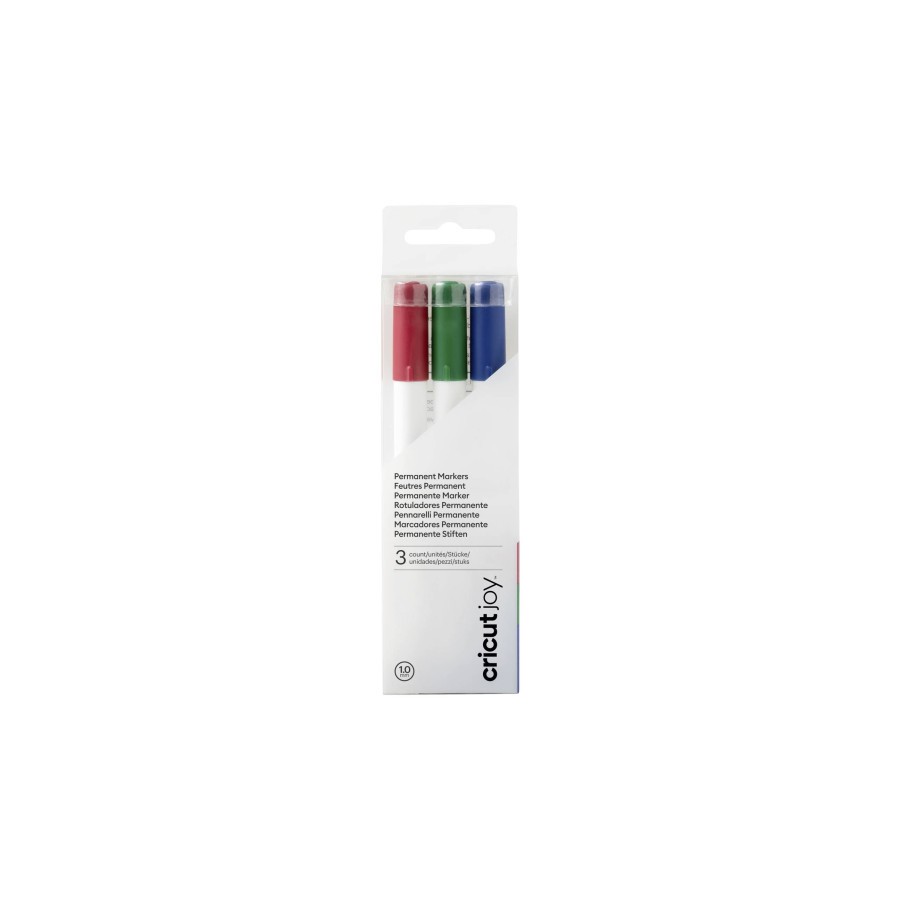 23907-CRICUT JOY PERMANENT MARKERS 3-PACK 1.0 (BLUE, RED, GREEN) 23907-CRICUT JOY PERMANENT MARKERS 3-PACK 1.0 (BLUE, RED, GREEN)